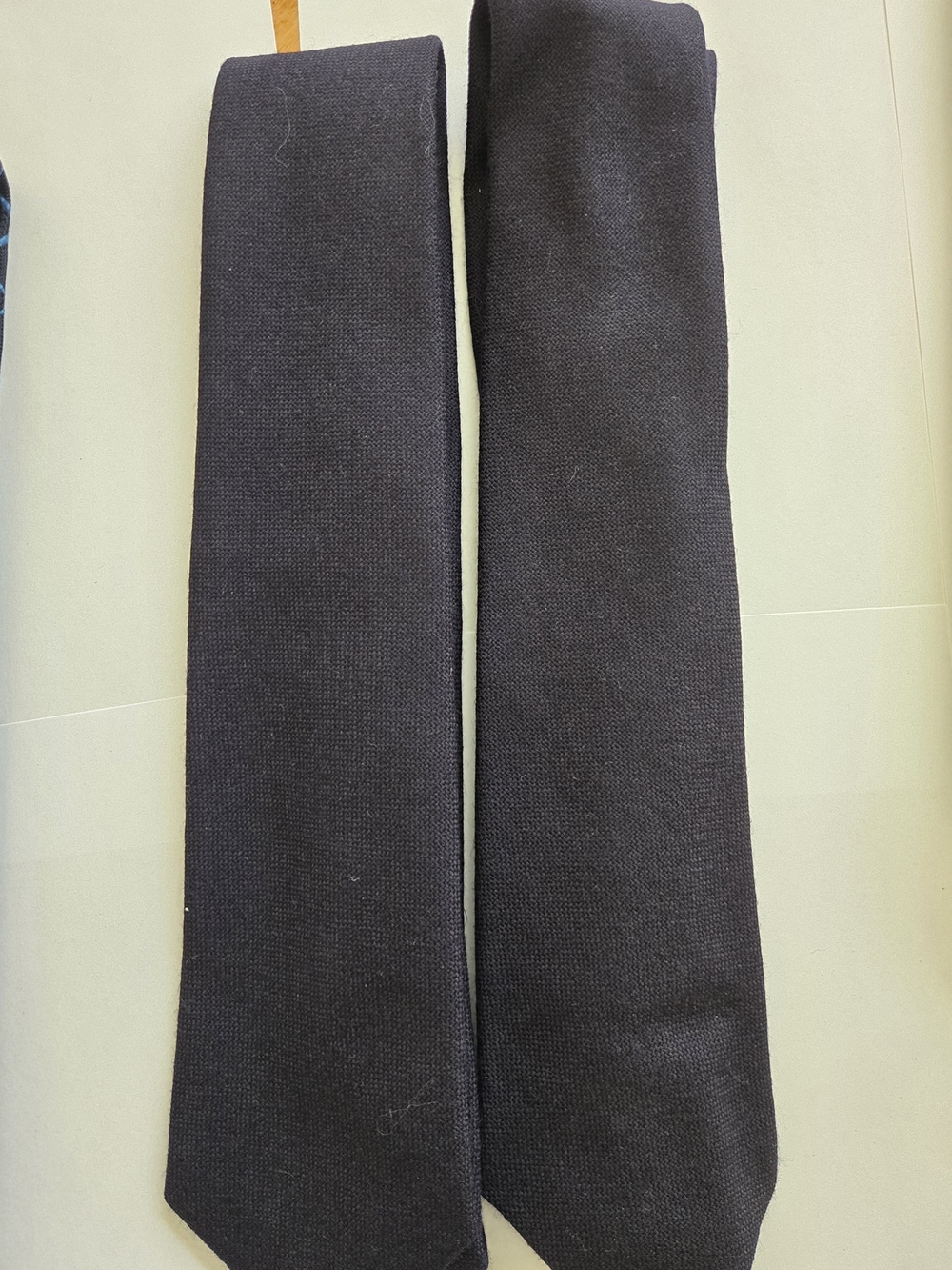 Rooster Black Knit Tie Pair